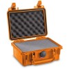 Case colour: Orange,  Case interior: With cubed foam