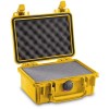Case colour: Yellow,  Case interior: With cubed foam