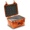 Case colour: Orange,  Case interior: With cubed foam