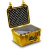 Case colour: Yellow,  Case interior: With cubed foam
