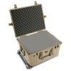 Case colour: Desert Tan,  Case interior: With cubed foam