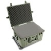 Case colour: OD Green,  Case interior: With cubed foam