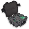 Case interior: Black/Green Foam