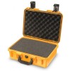 Case colour: Yellow,  Case interior: With cubed foam