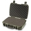 Case colour: OD Green,  Case interior: With cubed foam