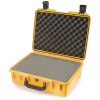 Case colour: Yellow,  Case interior: With cubed foam
