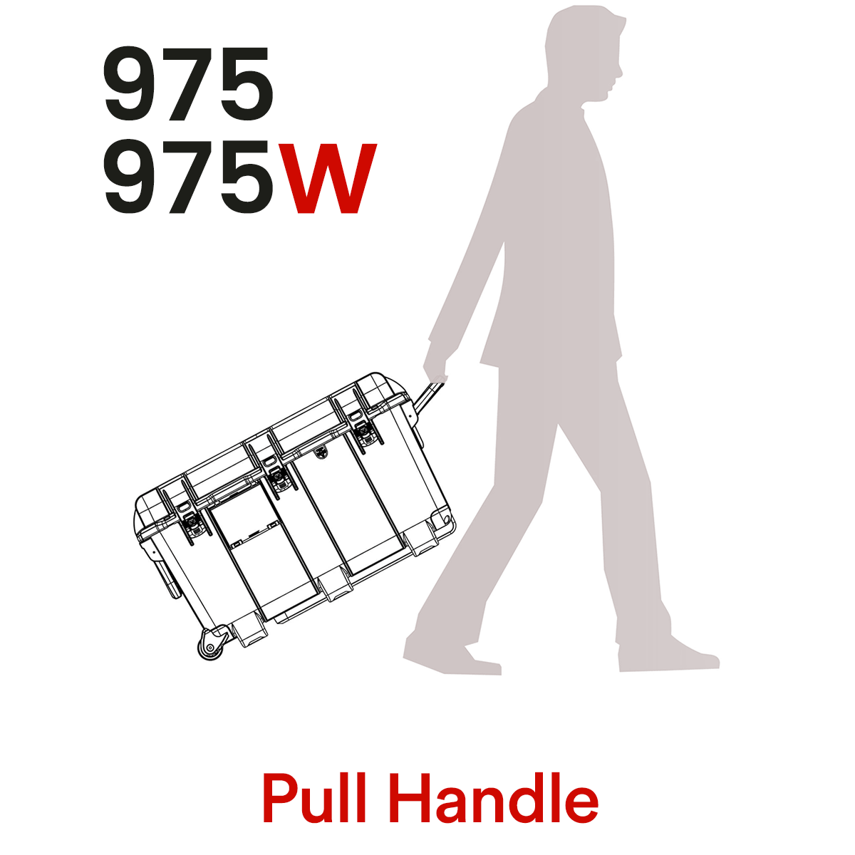 NANUK 975 Pull Handle