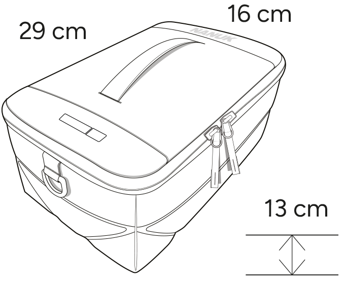 NANUK N-CUBIK 13S Organiser | Free UK Delivery