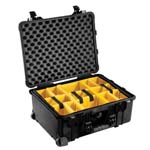 Peli 1560 and 1560SC Case with New Yellow Dividers
