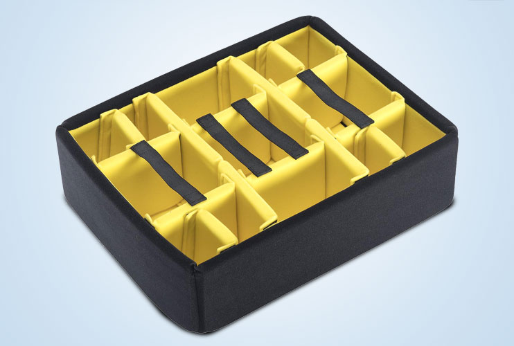 Upgraded Padded Divider Set for the Peli™ 1550 Case