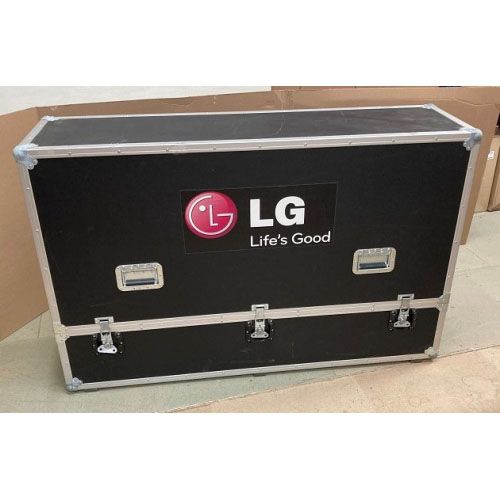 Large Custom Built TV Flight Case