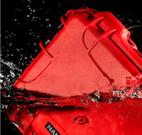 Waterproof and dustproof IP67 rated case