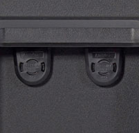 Automatic pressure equalisation valves on Nanuk case