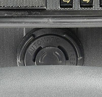 a close up of a peli 1495 laptop cases automatic pressure equalisation valve
