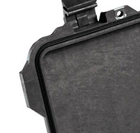 close up of Peli 1640 transport Case O-ring seal