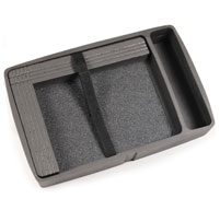 a close up of a Peli iM2370CC1 Storm Laptop Case Laptop Protection Tray